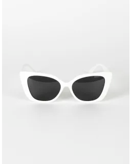 S+G Leilani White Sunglasses
