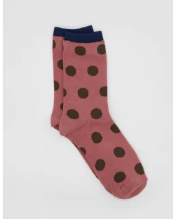 Stella + Gemma -Pink/Spots Socks
