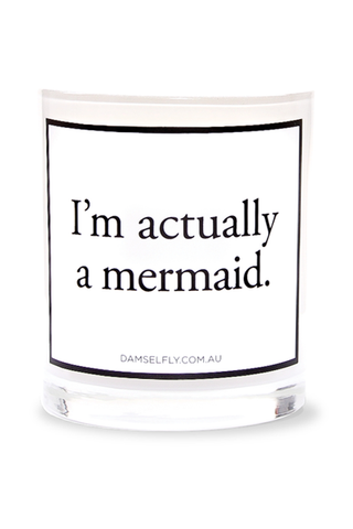 mermaid candle