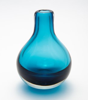 Salisbury -Glass Bud Vase - Blue