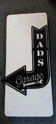 Cutwright Designs-Dad's Garage Arrow