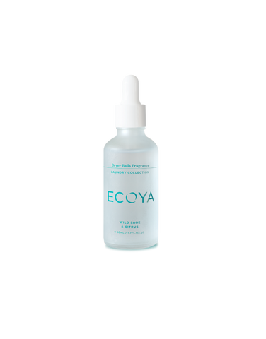 Ecoya -Wild Sage & Citrus Dryer Ball fragrance Dropper