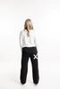 Homelee- Avenue Pants-Black with White  X