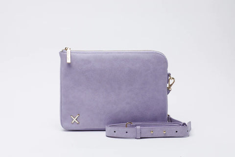 Homelee Oversized Clutch -Lilac