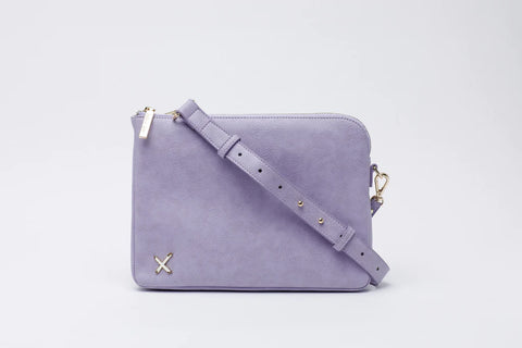 Homelee Oversized Clutch -Lilac