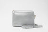 Homelee Oversized Clutch -Silver