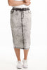 Homelee -  Denim Midi Skirt- Grey  Wash