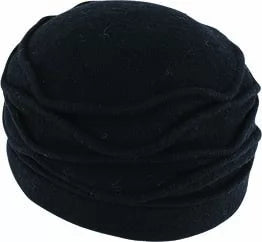 Avenel- Clouche Hat-Black