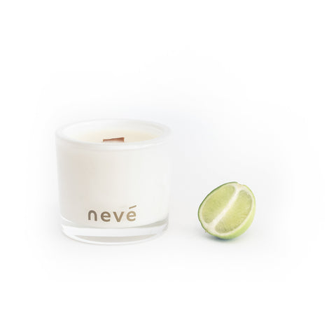 Neve - Kowhai Blossom + Lime -  Candle (Medium)