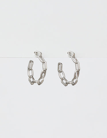 Stella + Gemma - Silver Chain Gang - Earrings