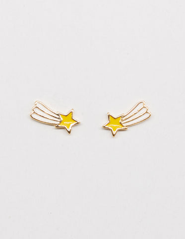 S + G-Shooting Star earrings