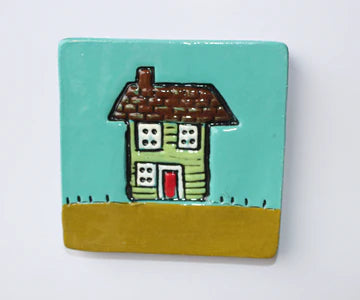 The Monster Company - Square  Tiles -House/Home