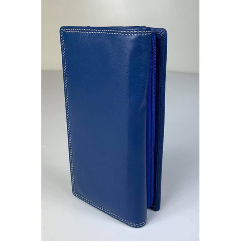 Baron Leathergoods - Baron leather Zara wallet - 52478-Blue